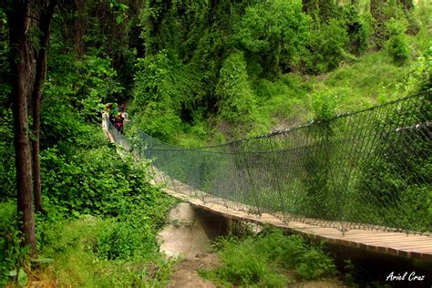 Parque Natural Aguas De Ram N Puente Colgante Santiago E Flickr