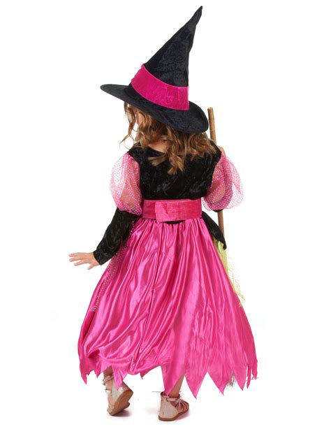 Disfraz de bruja para niña ideal para Halloween