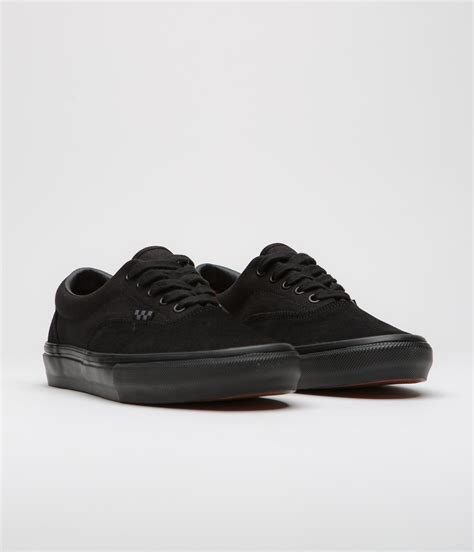 Vans Skate Era Shoes Black Black Flatspot