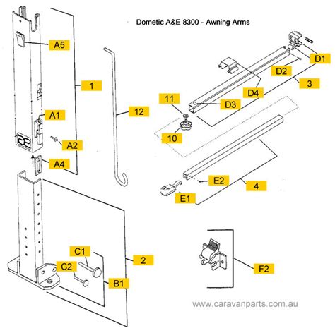 Dometic Awning Parts Diagram