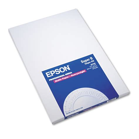 Epson Premium Matte Presentation Paper Mil X Matte Bright