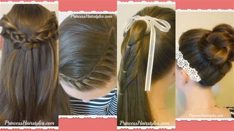 4 Cute Hairstyles For School, Quick and Heatless, Part 4 | Hairstyles ...