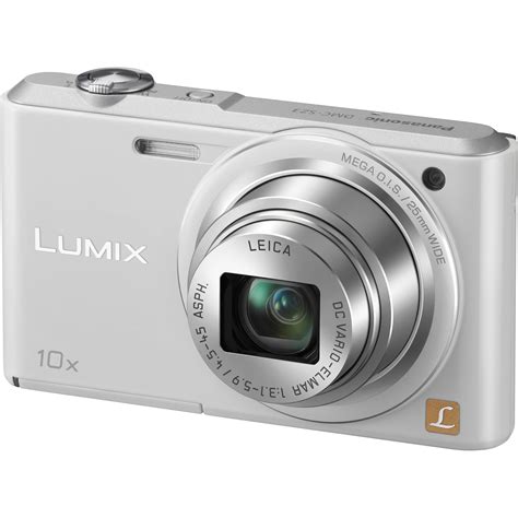 Panasonic Lumix DMC-SZ3 Digital Camera (White) DMC-SZ3W B&H