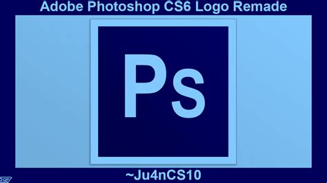 Adobe Photoshop CS6 Logo Remade by Ju4nCS10 on DeviantArt