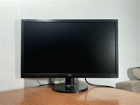 Monitor LED 24 AOC E2460SH nowoczesny HDMI Full HD 1ms Gdańsk