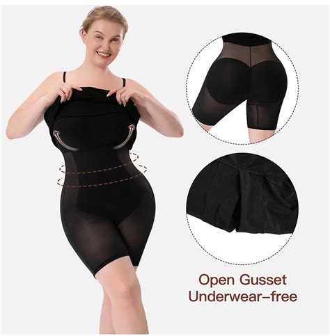 Mini Shaper Rress Bodycon Built In Shapewear 8 In 1 Women Lounge