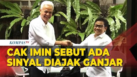 Ketum Pkb Muhaimin Iskandar Ungkap Isi Pertemuannya Dengan Ganjar