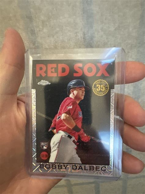 Topps Series Bobby Dalbec Silver Pack Chrome Red Sox Rc