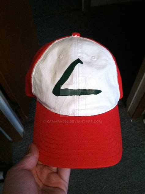 Ash Ketchum Hat - Fixed by Kamara666 on DeviantArt