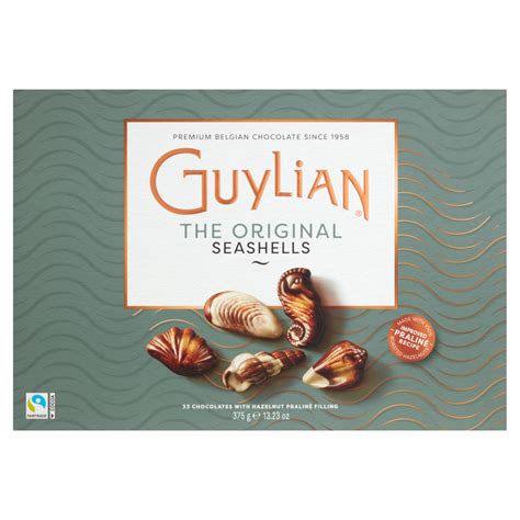 Guylian 33 The Original Seashells Chocolates with Hazelnut Praliné