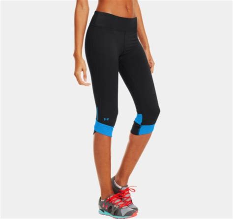 Ua Womens Fly By Compression Capri Womens Running Pants Workout Gear For Women Under Armour