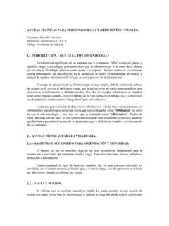 Ayudas T Cnicas Para Personas Ciegas Y Ayudas T Cnicas Para