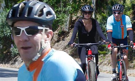 Dennis Quaid 66 Suits Up For An Intense Cycling Session With His