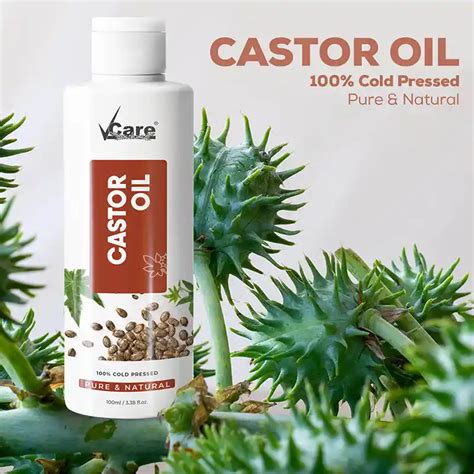 Buy Vcare Virgin Cold Pressed Castor Oil For Hair Growth Skin Care