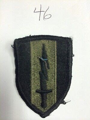 Vietnam Era U S Army St First Signal Brigade Subdued Merrow Patch