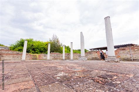 Archaeological Site Remains Of Palace Felix Romuliana Gamzigrad