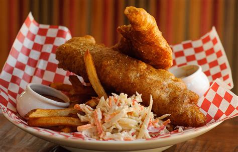 Red Beer Batter Fish & Chips Recipe | Taste of Nova Scotia | Beer ...