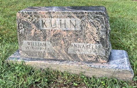 Annabelle Elizabeth Wilhelmina Ark Kuhn M Morial Find A Grave