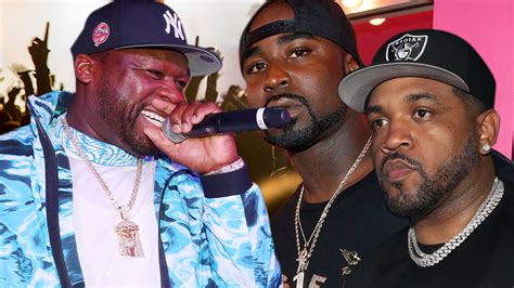 50 Cent Clowns Ex G Unit Rappers Lloyd Banks And Young Buck On ‘final Lap