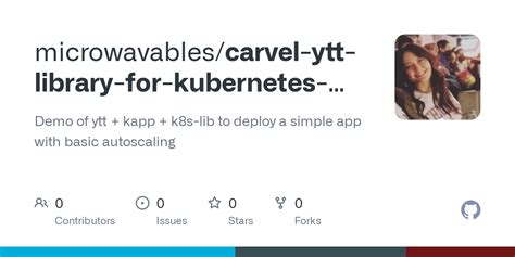 Github Microwavables Carvel Ytt Library For Kubernetes Demo Demo Of