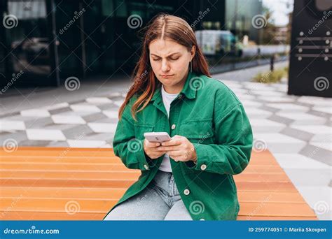 Closeup Portrait Upset Sad Skeptical Unhappy Serious Woman Looking