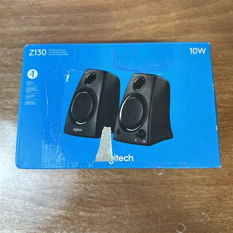 Logitech Z130 Full Stereo Sound 35mm Jack Compact Laptop Speakers 980