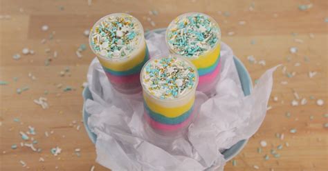 Unicorn Ice Cream Push-Up Pops | POPSUGAR Food