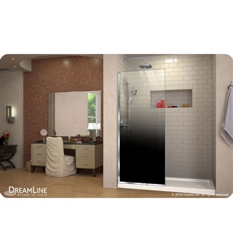 Dreamline D Pxb Linea Ombre Single Panel Frameless Shower