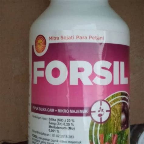 Jual Obat Pertanian Pupuk Silika Cair Forsil Ml Shopee Indonesia