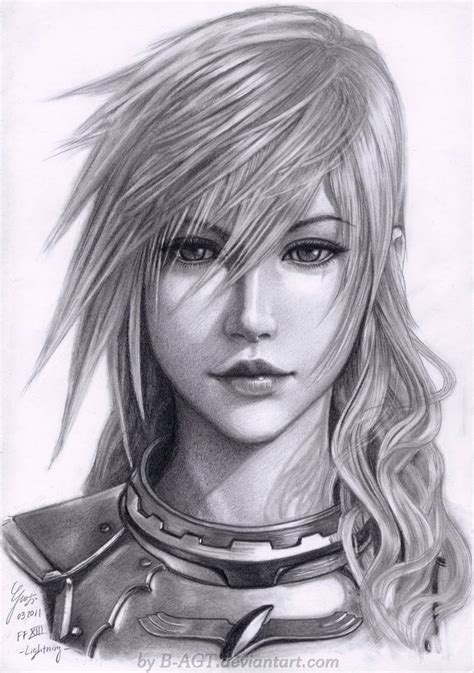 Lightning Final Fantasy Xiii 2 By B Agt On Deviantart