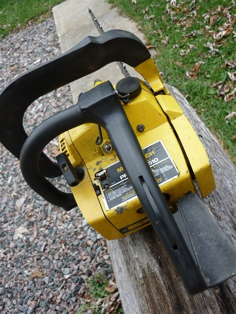 Vintage Chainsaw Collection Mcculloch Group Of Saws