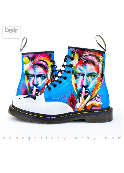 Custom Painted Doc Martens Boots Hand Painted Doc Martens | Etsy