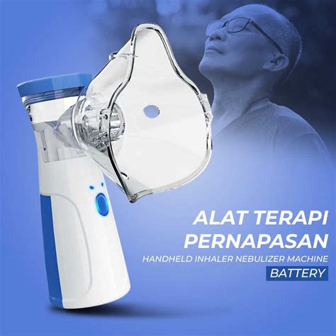 Jual Nebulizer Portable Inhaler Alat Terapi Pernapasan Asma Usb Charge