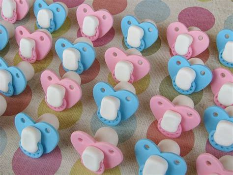 Baby Pacifiers Cupcake Toppers Baby Shower T Homemade Baby Shower