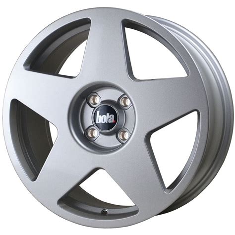 18 Bola B10 Full Silver 4 Stud Alloy Wheel Wheel Custom Wheels