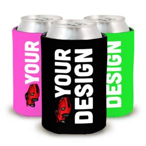 Custom Drink Koozies - Full Color, No Minimum