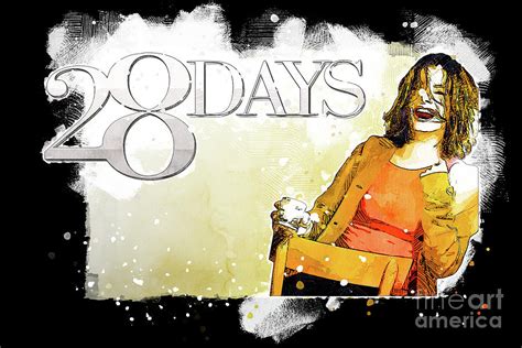 Mo1035 28 Days Horizontal Movie Poster Digital Art by Joanie Marvin ...