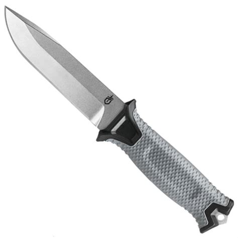 Gerber 30-001423 Tactical Grey/Black StrongArm Fixed Blade Knife, BDZ-1 ...