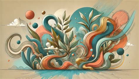 lart abstrait  lutilisation de formes organiques artificial paintings