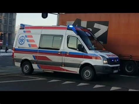 Alarmowo Ambulans El Rv Volkswagen Crafter Was Z Miejskiego