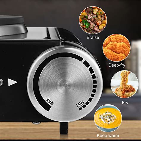 Countertop Electric Hot Plate W Portable Cast Iron Single Burner Black LIVINGbasics Openbox
