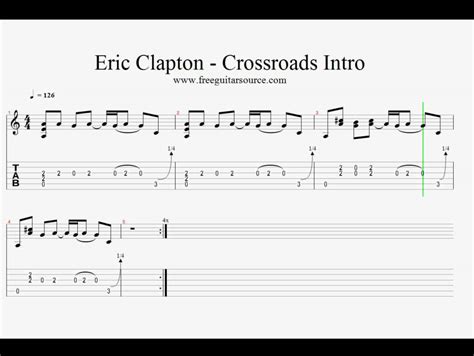 Eric Clapton Crossroads Intro Guitar Lesson Youtube