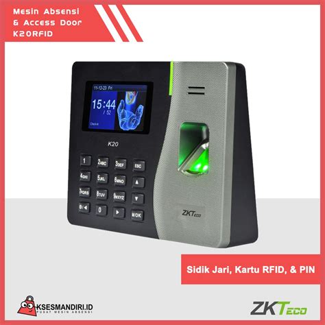 Jual Mesin Absensi Fingerprint Access Door Zkteco K Rfid Shopee