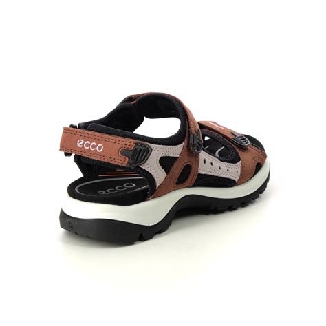 Ecco Offroad Lady Tan Womens Walking Sandals 069563 60878