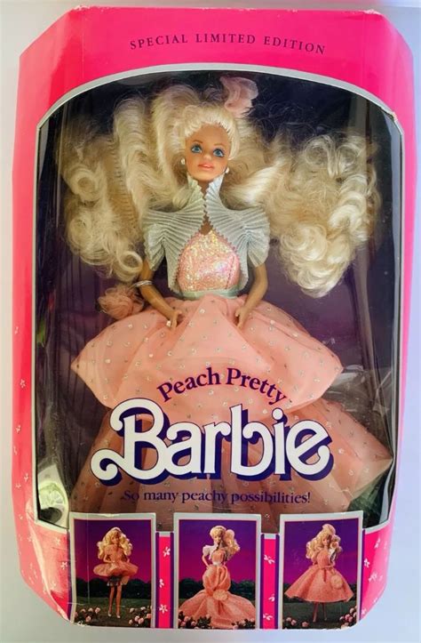 Peach Pretty Barbie Beautiful Barbie Dolls Vintage Barbie Dolls