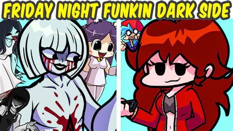 Friday Night Funkin Vs Dark Side Vs Mimi Lomando Japanese Horror