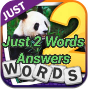 Just 2 Words Answers - Game Solver