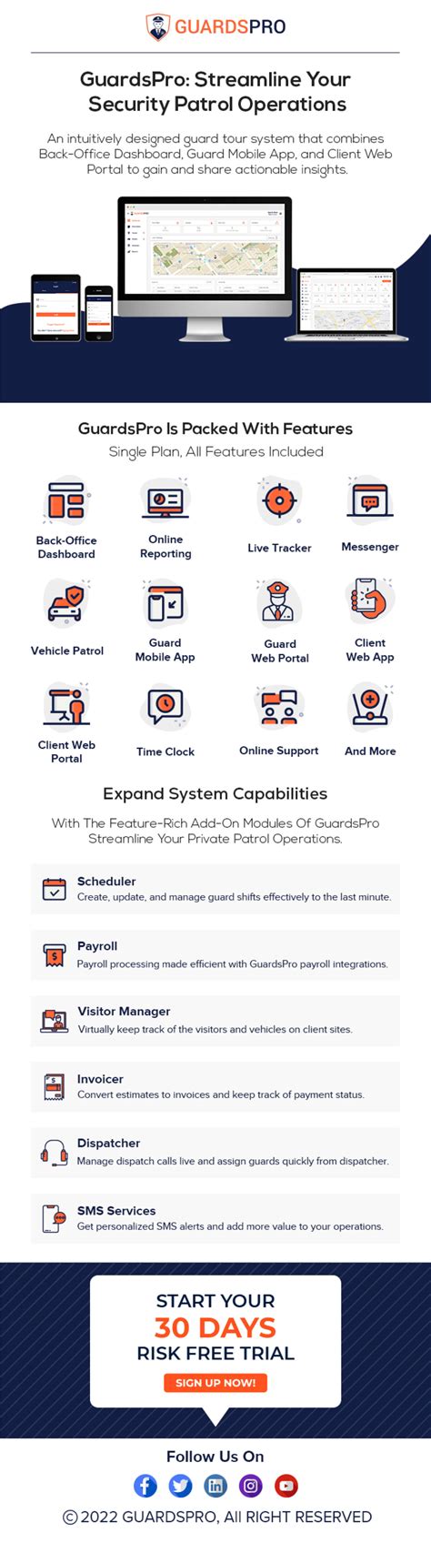 Guardspro The Intuitively Designed Security Guard Management Platform