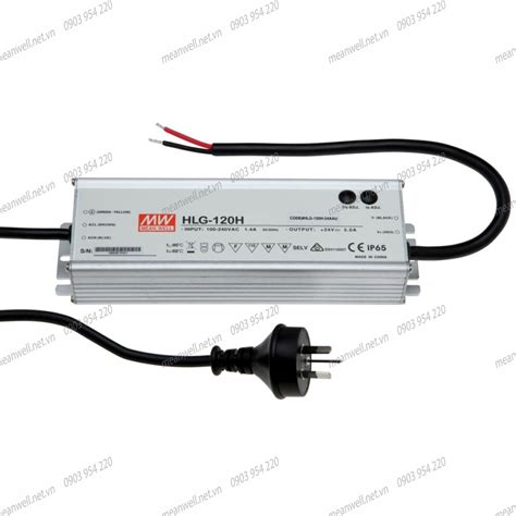 Nguồn LED Driver HLG 120H 30 Meanwell 120W 30V 4A CÔNG TY TNHH GIA