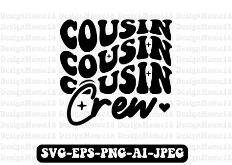 Cousin Crew Svg Graphic By Tshirtmaster · Creative Fabrica